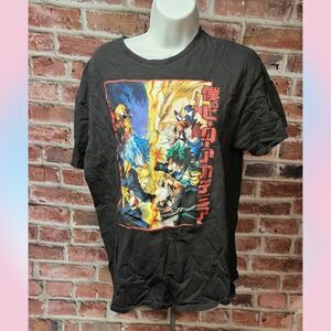 Unisex MY HERO ACADEMIA League of Villains Anime Tee Large